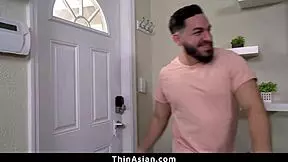 Teen caught using a remote vibrator and the guy decides to give her the real thing - thinasian, hardcore action!