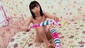 Petite japanese step-daughter seduce to first time defloration creampie sex by old ugly guy in uncensored roleplay porn 😈