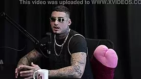 kylian cria embraces transsexual scene with seven men, proving professionalism in sheer red.