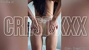 Watch Nanie Strip Thong Revealing Sweet Pussy