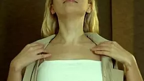 blonde came to drawing class without panties, got bent over and creampied