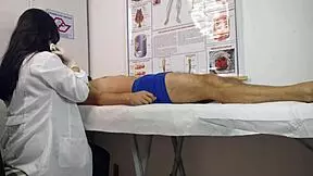 o pau levantou na frente da enfermeira