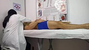 o pau levantou na frente da enfermeira