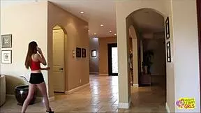 Hot mature babe teams up with skinny girl for dildo play in lesbian scene