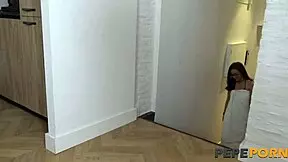 i twerked on her friends cock during porn casting with alice biancci, but slipped up