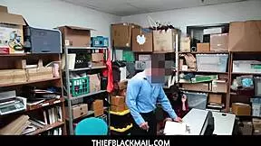 Smooth Criminal Audrey Royal Fucks Two Guards To Get Off Free!