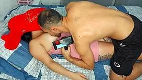 Amateur traditional Brazilian wife rides big cock in first homemade porn video