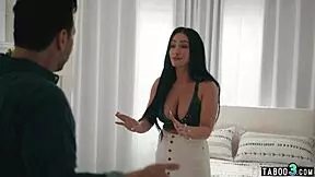 Tricky dude consoling and fucking his petite 18+ milf roommate jennifer white