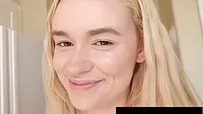 petite blonde gets a good stepdad fuck after prom, what a night!