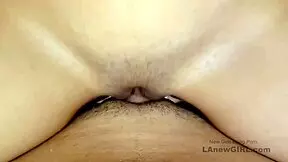 teen brunette model endures intense fucking during modeling audition on sofa