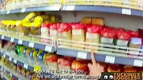 gorgeous petite russian brunette with blowjob and cumshot