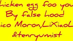 False Hood Featuring Nico Moron In Intense Wrestling Match With Food And Hood Elements