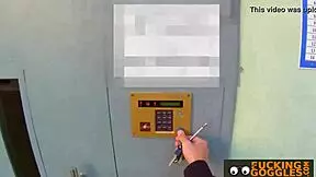 gorgeous petite russian brunette with blowjob and cumshot