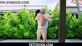 Petitehoe petite beauty teen dancing in outfit