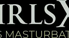 Petite Girl Pearl Craves for Anal Stimulation So She Uses a Butt Plug While Pussy Playing Solo