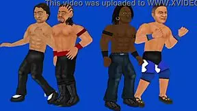 False Hood Featuring Nico Moron In Intense Wrestling Match With Food And Hood Elements