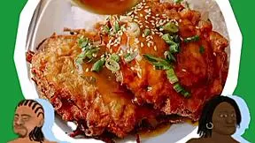 False Hood Featuring Nico Moron In Intense Wrestling Match With Food And Hood Elements