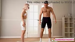 Tantric session with yoga teacher.