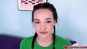 Juan Loco Checks Out Stepsis Rissa May's Huge Titties