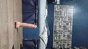 That 18-year-old girl really helps a stranger cum and squirts like a fountain on him