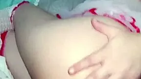 Young latina enjoys her first anal experience with a big cock, creampie included