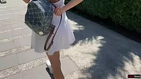 i picked up a teen for rough gangbang, double penetration, and creampie for money.