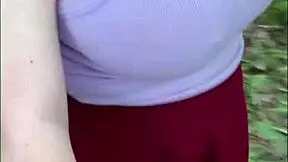 perfect college blonde finally lets me grope her big natural titties - olivia bay