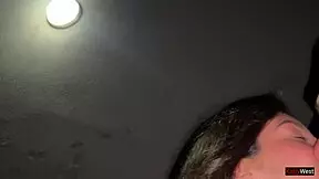 risky public anal in elevator pov 😈