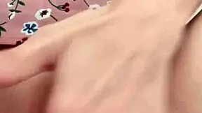 Teacher engages in facetime fantasy with student, fingering and moaning