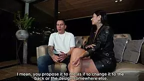 Horny Tattoo Artist Licks And Rides Huge Cock