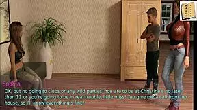 A Wife And Stepmother In A Family Game Scenario