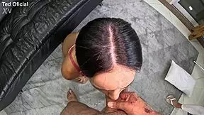 a novinha levando ferro em pov anal