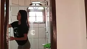 The maid says, 'I want your cock now.'