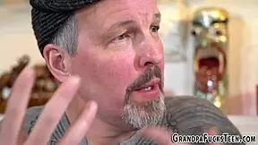 Teen Pounded By Grandpa