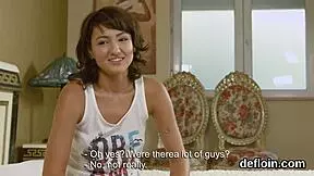 Young lovesome girl opens up her trimmed juicy pussy to lose virginity in hardcore scene