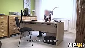 Young Brunette Does Casting Sex for Money