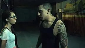 Petite spex teen sucks and rides