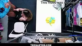 Teenlifter Cute Big Ass Blonde Caught Shoplifting Gets Strip Searched And Fucked By Big Cock Mall Cop After Deal - Aria Banks London Ford