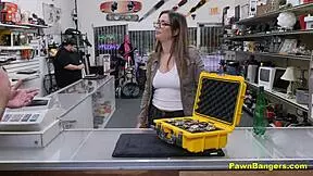 Busty French Babe Gets Stuffed Hard By American Cock In Hidden Casting Session!