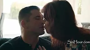 pastors wife dominates submissive virgin man in cinema