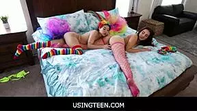 Teens Get Used While Preparing for Pride Parade