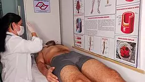 Patient gets erection in front of nurse