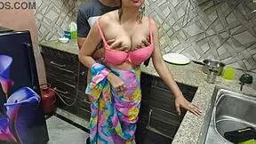 Indian Desi Bhabhi Fucked Hard By Devar First Time In Kitchen!