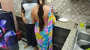 Indian Desi Bhabhi Fucked Hard By Devar First Time In Kitchen!
