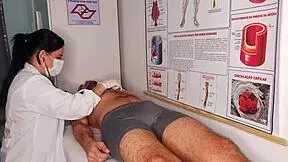 Patient gets erection in front of nurse