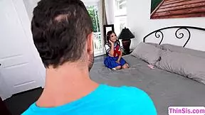 can you believe stepbro fucks stepsis on camera? so hot