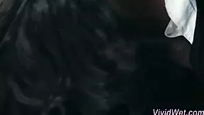 teen pornstar takes black cock in interracial threesome. want to see?