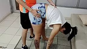 mi entrenador personal came to my apartament and fucked me hard, full story 😩