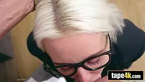 imagine a narrow ass getting deep anal on the office desk for some cash arrangement