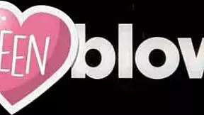 my dick slurped by hot brunette babe